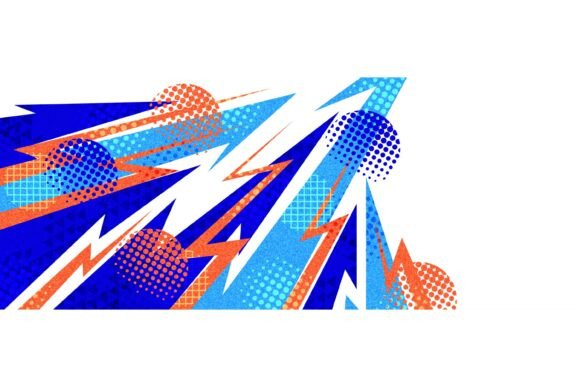 Abstract Energetic Sport Background
