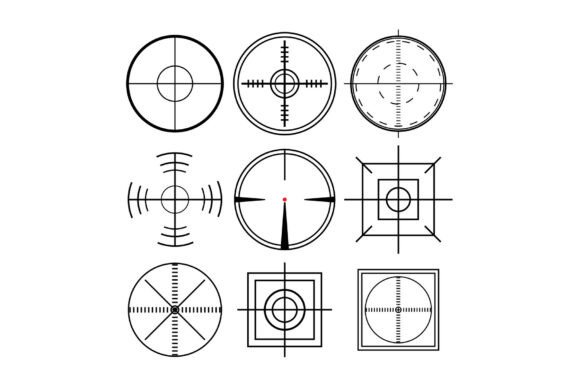 Circle and Square Target Reticles Aiming: Precision in Design and Function
