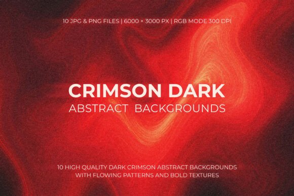 Crimson Dark Abstract Backgrounds