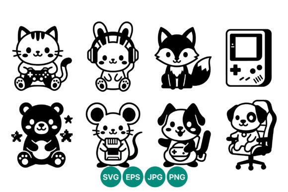 Cute Animals Playing Video Games: A Unique Blend of Whimsy and Functionality