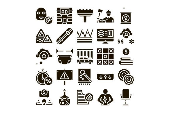 Diverse Collection of Pictogram Icons an: A Strategic Tool for Visual Communication