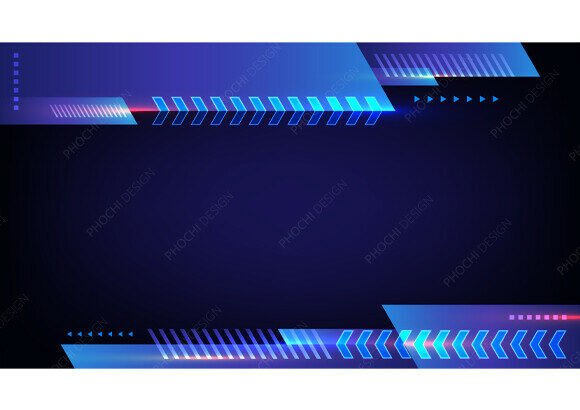 Futuristic Tech Blue Digital Background: A Strategic Tool for Modern Design