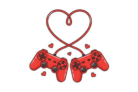 Gamer Love Heart Controller Design: A Unique Blend of Gaming and Romance
