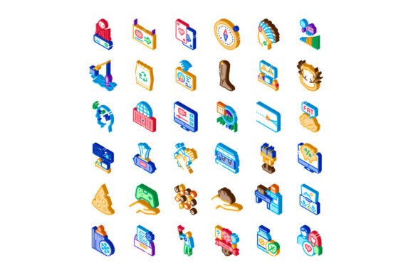 Isometric Set of Different Concepts: A Strategic Tool for Visual Communication