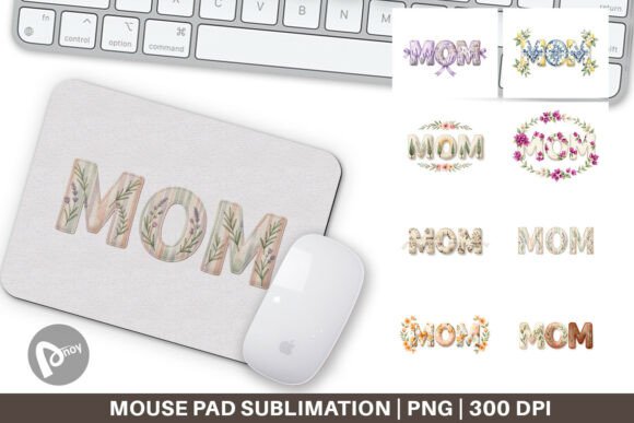 Lemon Mediterranean MOM Mouse Pad PNG: A Stylish and Functional Addition to Your Workspace