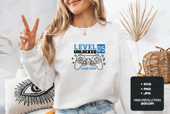 Level Five Unlocked Gamer Birthday: Elevate the Celebration with a Gaming-Themed Design