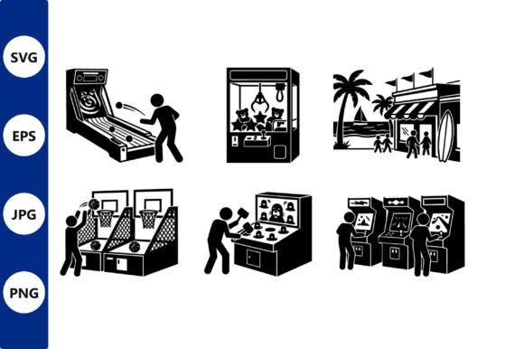 Retro Arcade Vector Collection: A Nostalgic Digital Treasure for Creators