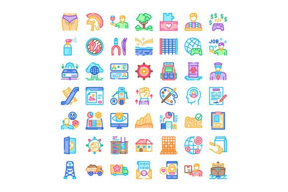 Various Concept Icons for Business Logis: Enhancing Visual Communication in Modern Workflows