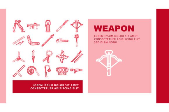 Weapon War Gun Military Landing Header